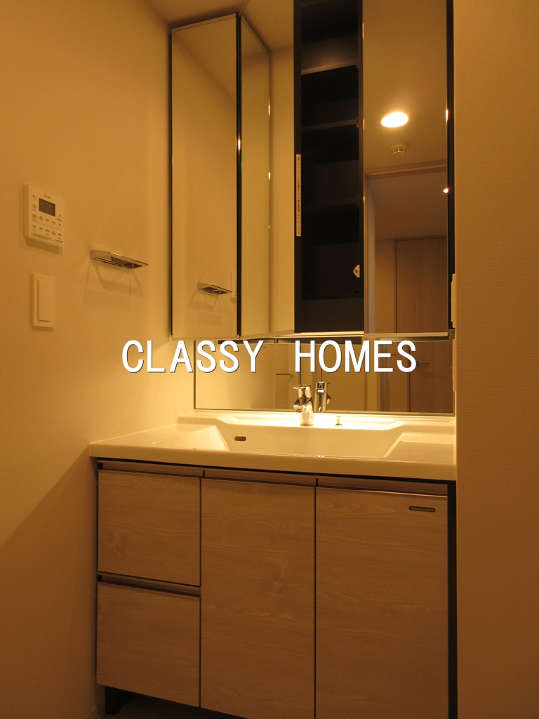 洗面設備　2025年竣工　ロイヤルパークス品川：洗面台