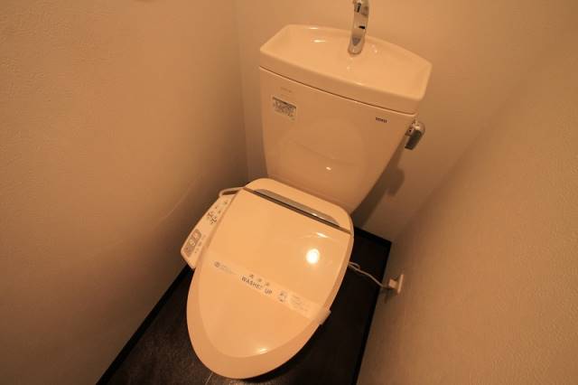 トイレ　同物件の他号室の写真になります。