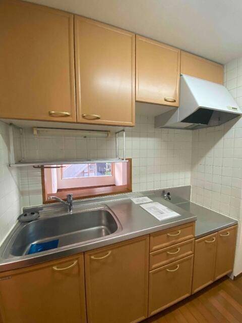 キッチン　ガスコンロ設置可能