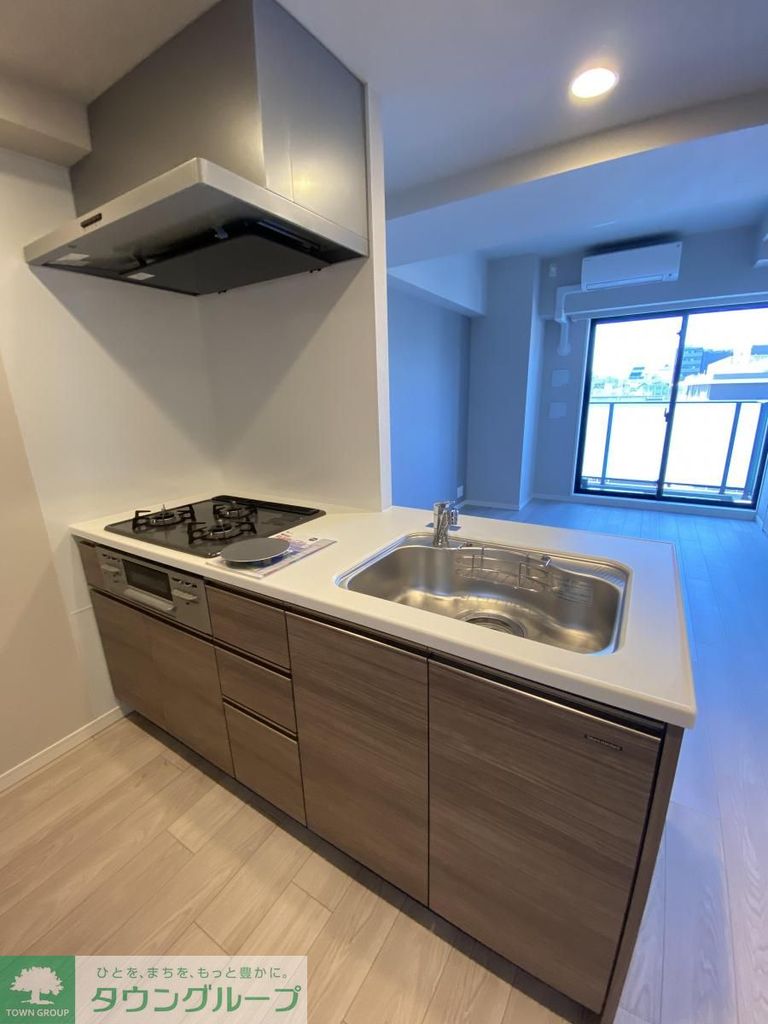 キッチン　バルコニー