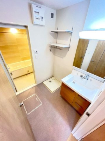 洗面設備　※同タイプの写真です