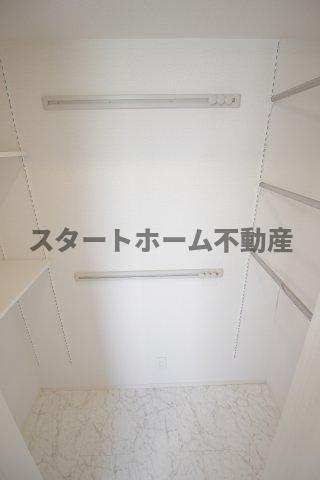 収納　ちょっとした収納スペースも充実しています