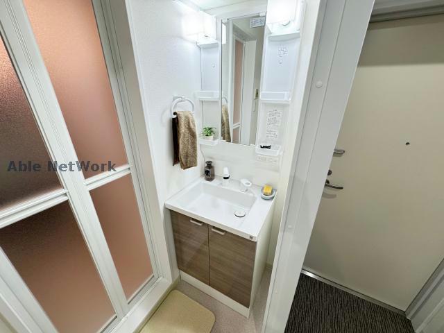 洗面設備　モデルルーム仕様