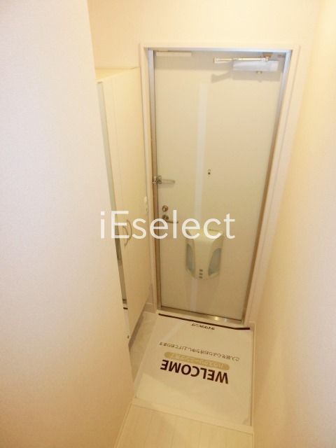 玄関　シューズボックスのある玄関