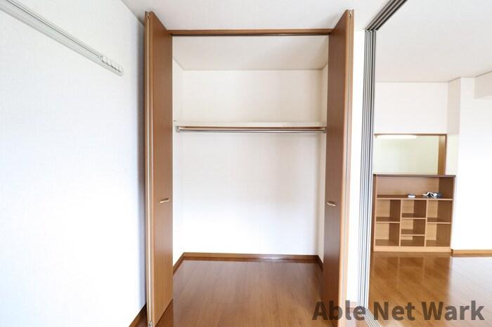 収納　大きなスペースがあり、収納には困りません