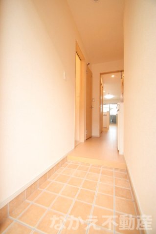 玄関　収納もある玄関です