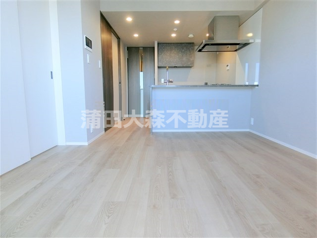 居室・リビング　LDK10帖　カウンターキッチンのリビングダイニングキッチン