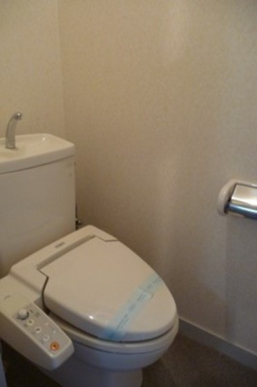 トイレ　写真は別号室のものになります