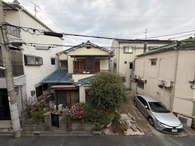 眺望　東向きです