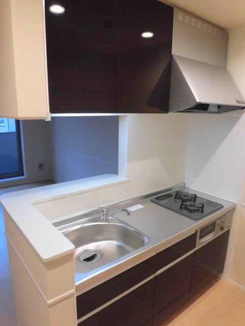 キッチン　２口ガスキッチン