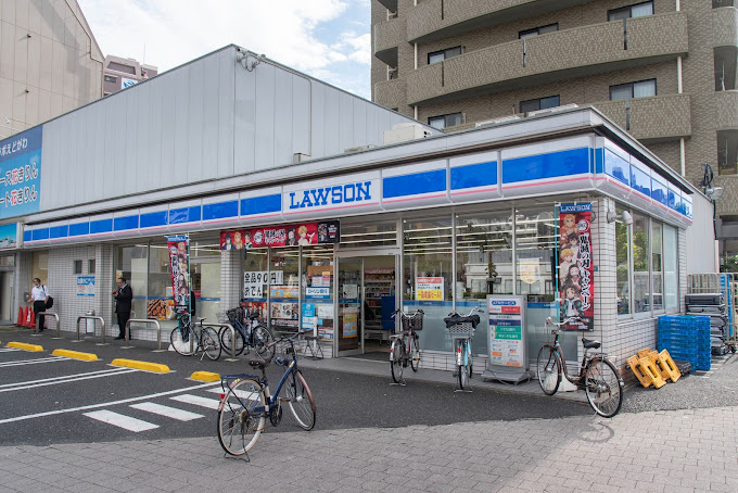 コンビニ　ローソン 葛西環七通り店（コンビニ）まで350m