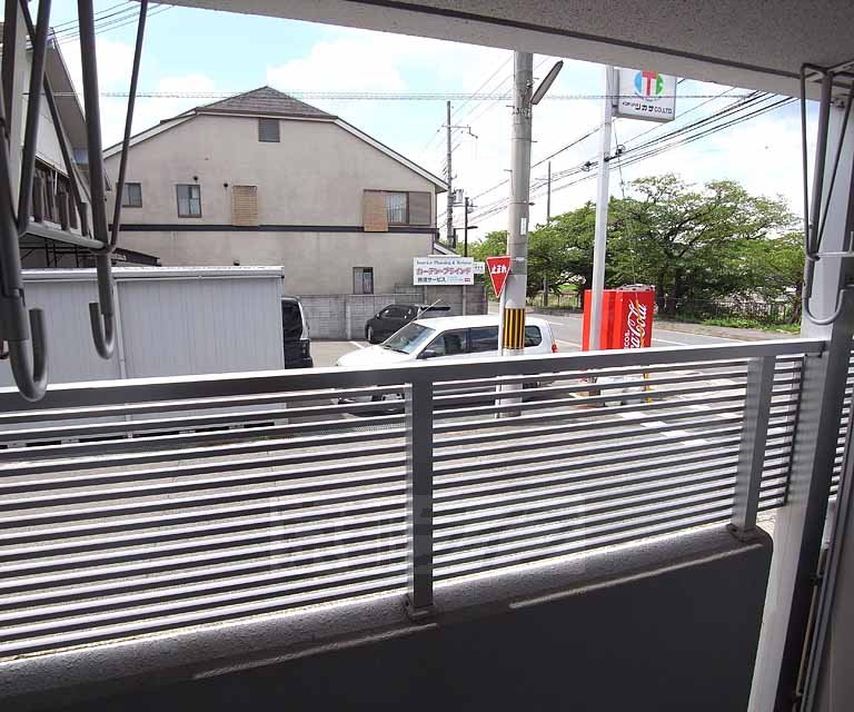 眺望　高野川が見えます