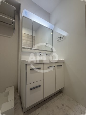 洗面設備　トリシアコートあべのTS　独立洗面台