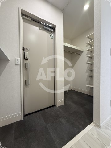 玄関　トリシアコートあべのTS　玄関