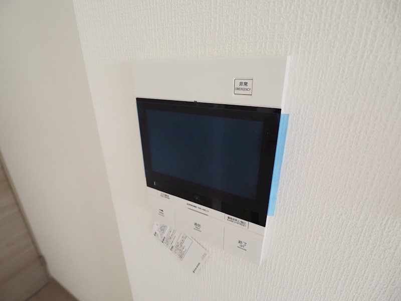 セキュリティ　画面が大きく来客者が分かりやすい！