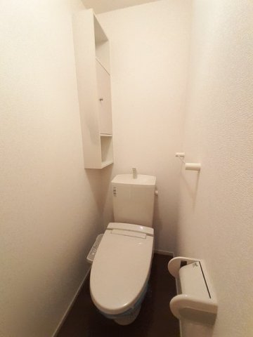 トイレ　ゆったりとした空間のトイレです