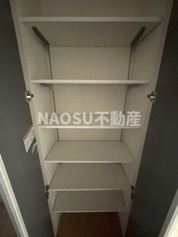 収納　専用の収納スペースです