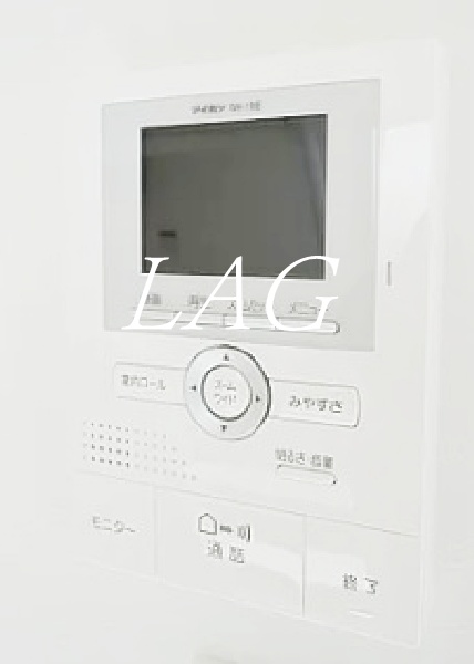 セキュリティ　モニター付きインターホンです。