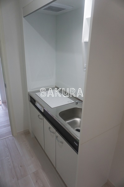 キッチン　お掃除しやすい人気のIHコンロ♪