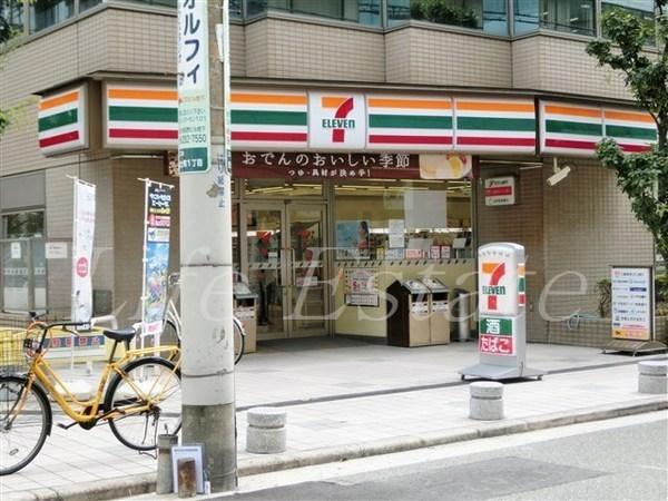 コンビニ　セブンイレブン大阪安土町1丁目店（コンビニ）まで174m