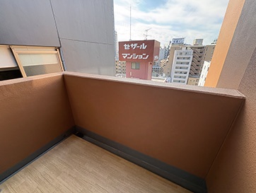 バルコニー　広々としたバルコニー♪