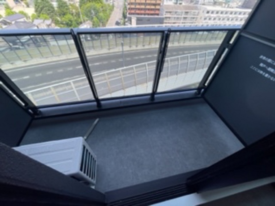 バルコニー　※別部屋の写真です