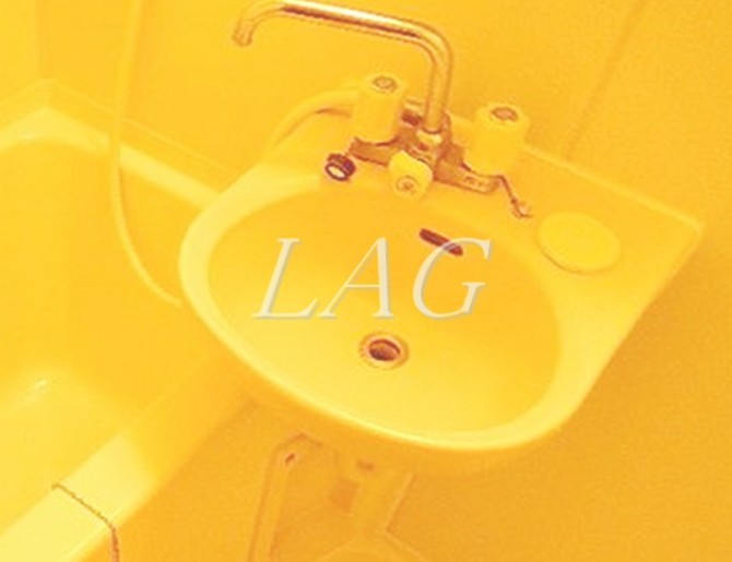 洗面設備　洗面台です。