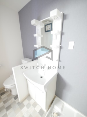 洗面設備　独立洗面台です！