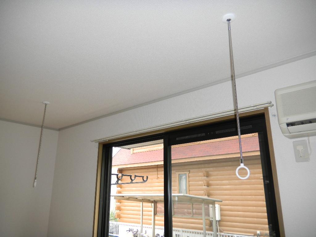 バルコニー　室内物干★