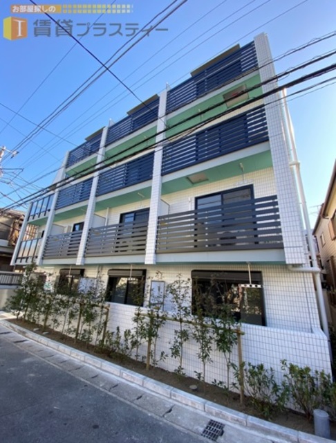 建物外観　外観からオシャレな雰囲気が漂うマンションです。