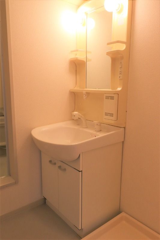 洗面設備　※別号室の写真となります。