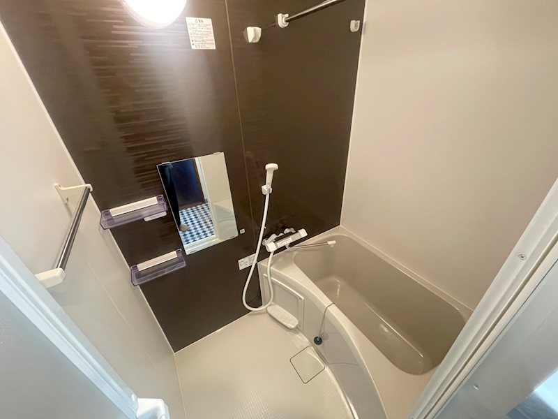 バス・シャワールーム　当物件202号室お写真です。