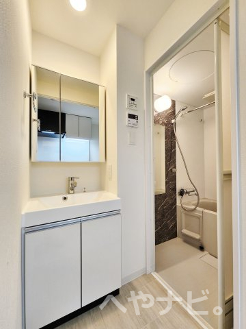 洗面設備　※別号室写真です。