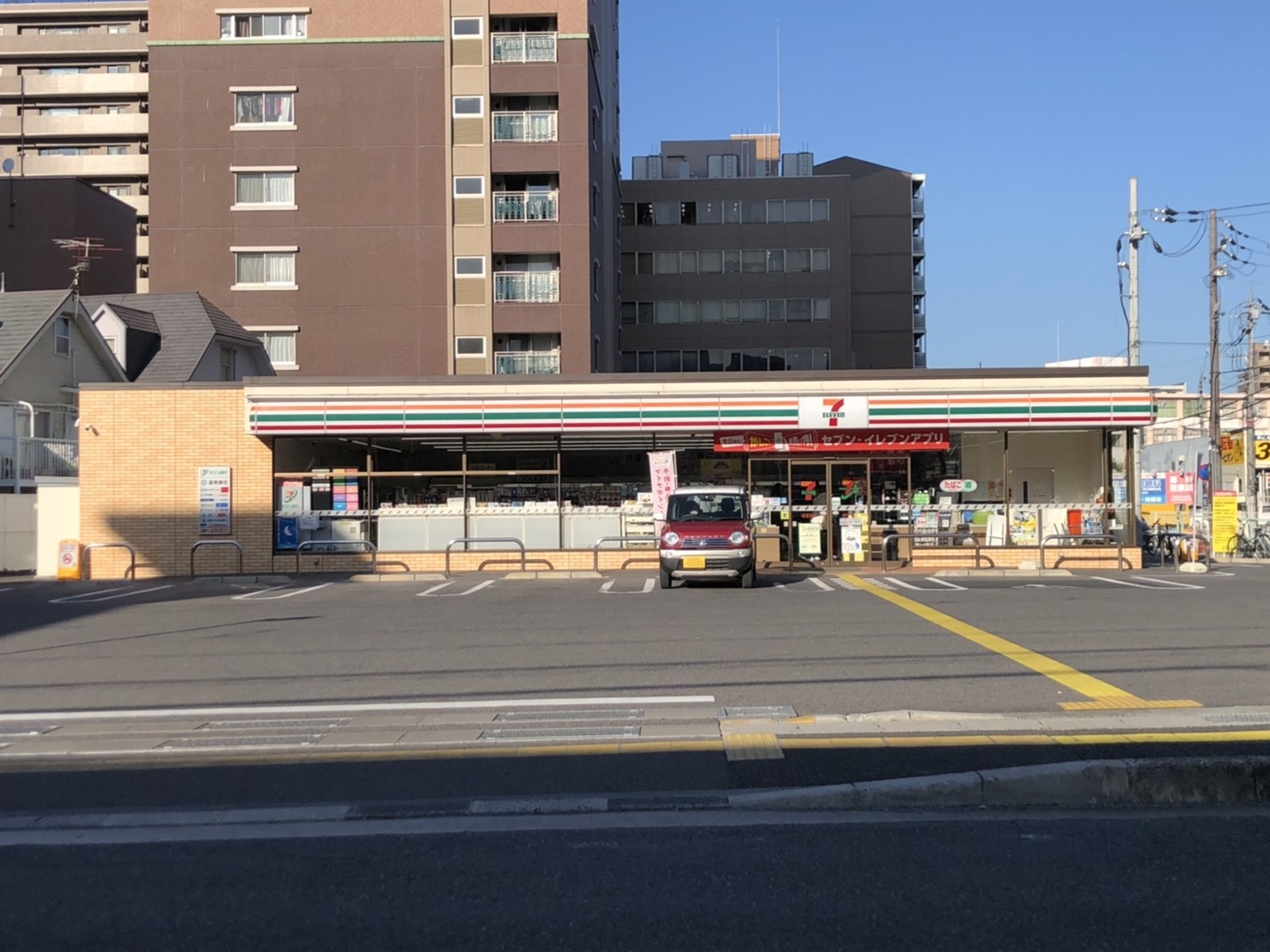 コンビニ　セブンイレブン南草津店（コンビニ）まで265m