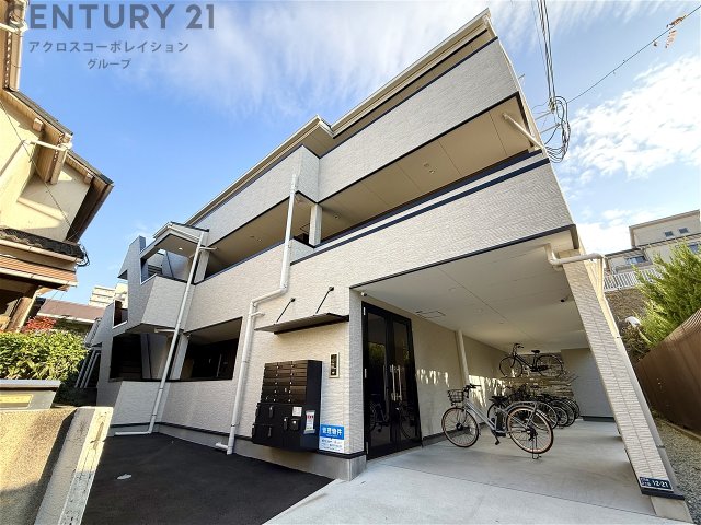 建物外観　オートロックで安心です！