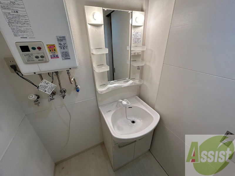 洗面設備　シャンプードレッサーで身支度もラクラクです！