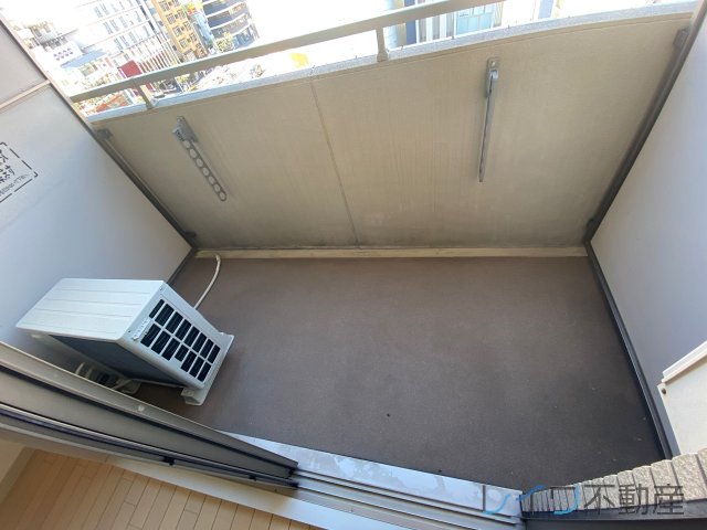 バルコニー　陽当たり良好なバルコニーです