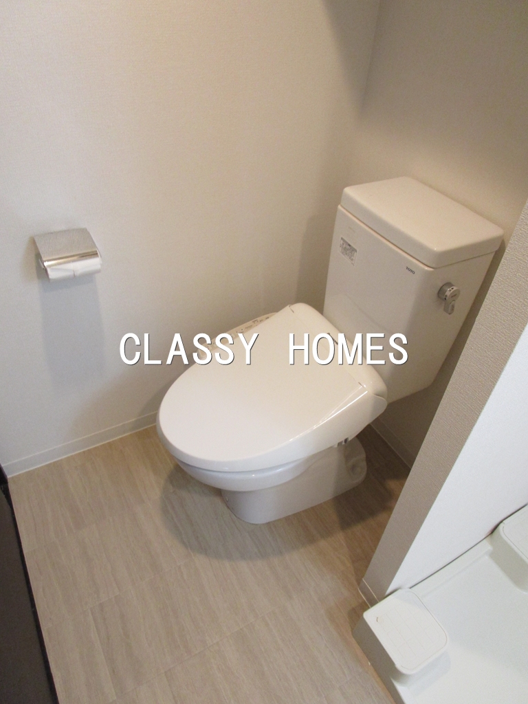 トイレ　2013年竣工　ル・リオン南大井：トイレ