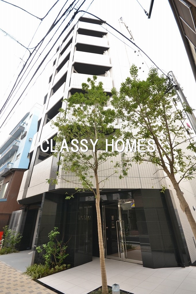 建物外観　2013年竣工　ル・リオン南大井：外観