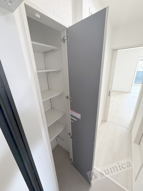 玄関　たくさん靴を収納できますね（＾＾♪
