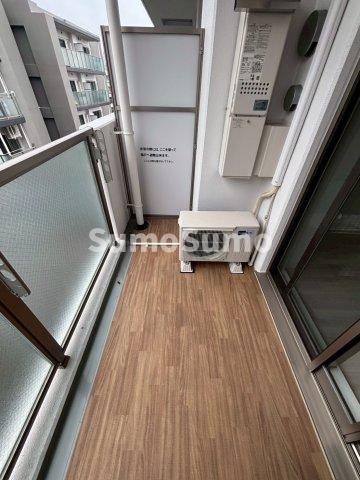 バルコニー　広々としたバルコニーです