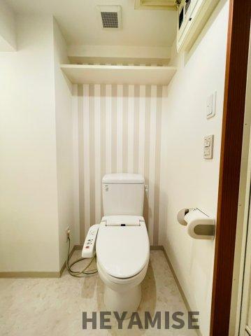 トイレ　※同間取りの別の階のお部屋の写真です※