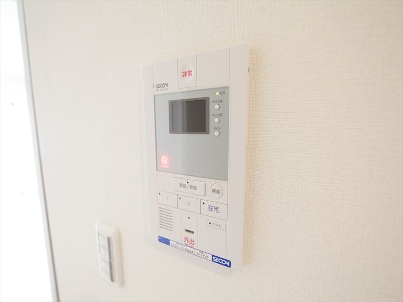 セキュリティ　ＴＶモニター付インターホン完備