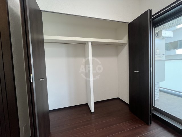 収納　プレジオ難波　クローゼット