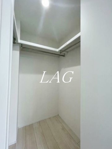 収納　ウォークインクローゼットです。