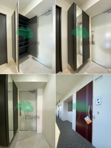 玄関　下駄箱もしっかりついてます！