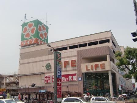 スーパー　ライフ喜連瓜破店（スーパー）まで903m