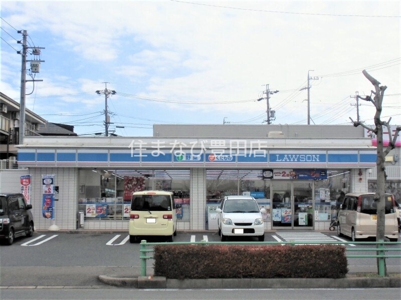 コンビニ　ローソン豊田美里店（コンビニ）まで286m