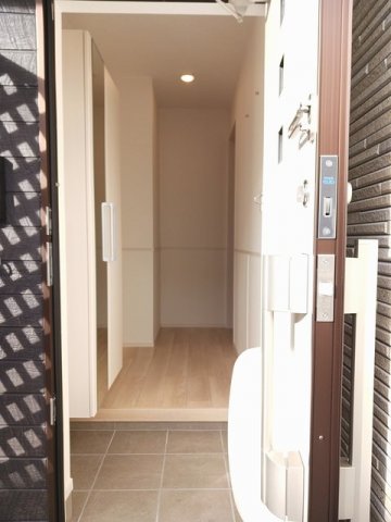 玄関　毎日通る玄関はこちらです