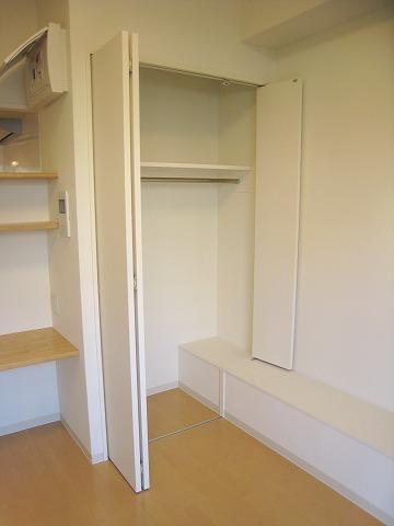 収納　ちょっとした収納スペースも充実しています